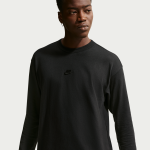 T - shirt � manches longues nike premium essentials pour homme - noir