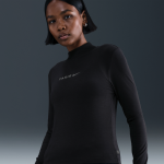 T - shirt  manches longues nike football paris saint - germain pour femme - noir