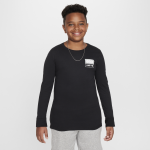T - shirt  manches longues nike nba brooklyn nets essential pour ado (garon) - noir