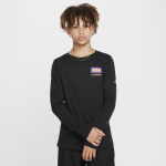 T - shirt à manches longues nike nba los angeles lakers essential pour ado (garçon) - noir T - shirt à manches longues nike nba los angeles lakers essential pour ado (garçon) - noir