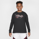 T - shirt  manches longues nike nba max90 chicago bulls essential pour ado (garon) - noir