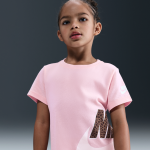 T - shirt  motif nike wild warmth pour enfant - rose