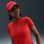 T - shirt moulant nike shox pour femme - rouge T - shirt moulant nike shox pour femme - rouge
