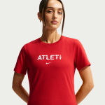 T - shirt nike football atl�tico madrid pour femme - rouge