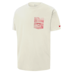 T - shirt nike nba max90 chicago bulls courtside pour homme - blanc T - shirt nike nba max90 chicago bulls courtside pour homme - blanc