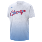 T - shirt nike nba max90 chicago bulls essential city edition pour homme - blanc