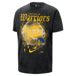 T - shirt nike nba max90 golden state warriors courtside � halloween � pour homme - noir