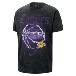 T - shirt nike nba max90 los angeles lakers courtside � halloween � pour homme - noir