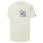 T - shirt nike nba max90 los angeles lakers courtside pour homme - blanc T - shirt nike nba max90 los angeles lakers courtside pour homme - blanc