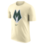 T - shirt nike nba milwaukee bucks essential city edition pour homme - marron
