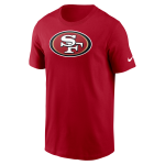 T - shirt nike nfl san francisco 49ers primary logo pour homme - rouge