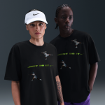 T - shirt nike tennis  just do it  - noir