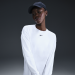 T - shirt oversize à manches longues nike essential pour femme - blanc T - shirt oversize à manches longues nike essential pour femme - blanc