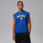 T - shirt sans manches jordan pour homme - bleu