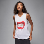 T - shirt sans manches à motif jordan flight pour femme - blanc T - shirt sans manches à motif jordan flight pour femme - blanc