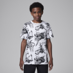 T - shirt de sport sketch jordan dri - fit pour ado - blanc