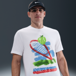 T - shirt de tennis nikecourt pour homme - blanc