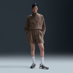 Short ample � taille mi - haute dri - fit nike 24. 7 impossiblysoft 10 cm pour femme - marron