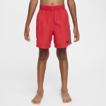 Short de bain et de volley - ball 10 cm nike pour ado (garçon) - rouge Short de bain et de volley - ball 10 cm nike pour ado (garçon) - rouge
