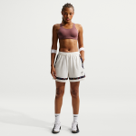 Short de basket dri - fit nike crossover pour femme - blanc