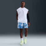 Short de basket en mesh dri - fit nike 13 cm pour homme - gris