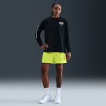 Short de basket en mesh dri - fit nike essential pour femme - vert