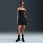 Short cargo taille haute nike essential woven 13 cm pour femme - noir
