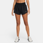 Short doubl  taille mi - basse 8 cm dri - fit nike one pour femme - noir