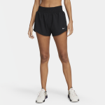 Short doublé à taille mi - basse 8 cm dri - fit nike one pour femme - noir Short doublé à taille mi - basse 8 cm dri - fit nike one pour femme - noir
