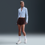 Short doublé à taille mi - basse 8 cm dri - fit nike one pour femme - rouge Short doublé à taille mi - basse 8 cm dri - fit nike one pour femme - rouge