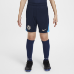 Short de foot en maille nike dri - fit chelsea fc strike pour ado - bleu