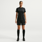 Short de foot en maille nike dri - fit strike pour femme - noir