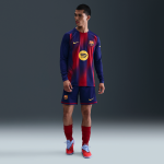 Short de foot replica nike dri - fit fc barcelona 2025 / 26 stadium domicile pour homme - bleu