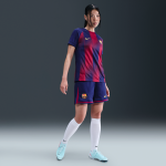 Short de foot replica nike dri - fit fc barcelone 2025 / 26 stadium domicile pour femme - bleu Short de foot replica nike dri - fit fc barcelone 2025 / 26 stadium domicile pour femme - bleu