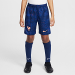 Short de foot replica nike dri - fit fff 2025 / 26 stadium domicile pour ado - bleu