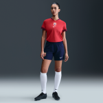Short de foot replica nike dri - fit norvge 2025 / 26 stadium domicile pour femme - bleu