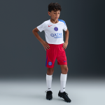 Short de foot replica nike dri - fit total 90 psg 2025 / 26 stadium 3e tenue pour ado - rouge
