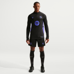 Short de football en maille kobe dri - fit adv fc barcelona strike elite extrieur pour homme - noir