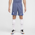 Short de football en maille nike dri - fit inter milan strike pour homme - bleu