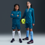 Short de football nike dri - fit kylian mbapp academy pour ado - bleu