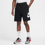 Short en molleton alumni nike club pour homme - noir