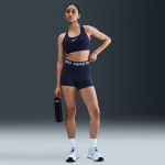 Short nike pro 8 cm pour femme - bleu Short nike pro 8 cm pour femme - bleu