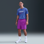 Short de running 2 - en - 1 18 cm dri - fit nike challenger pour homme - pourpre Short de running 2 - en - 1 18 cm dri - fit nike challenger pour homme - pourpre