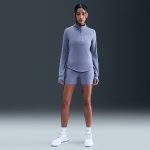 Short de running ajusté taille haute avec poches 10 cm nike swift pour femme - bleu Short de running ajusté taille haute avec poches 10 cm nike swift pour femme - bleu