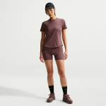 Short de running ajust� taille haute avec poches 10 cm nike swift pour femme - pourpre