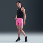 Short de running ajusté taille haute avec poches 10 cm nike swift pour femme - rose Short de running ajusté taille haute avec poches 10 cm nike swift pour femme - rose