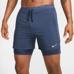Short de running hybride dri - fit nike stride 13 cm pour homme - bleu