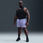 Short de running avec sous - short intgr 18 cm dri - fit nike stride pour homme - pourpre