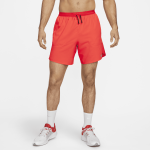 Short de running avec sous - short intgr 18 cm dri - fit nike stride pour homme - rouge