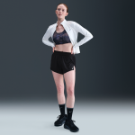 Short de running taille mi - haute avec sous - short intgr dri - fit adv nike aeroswift 8 cm pour femme ...